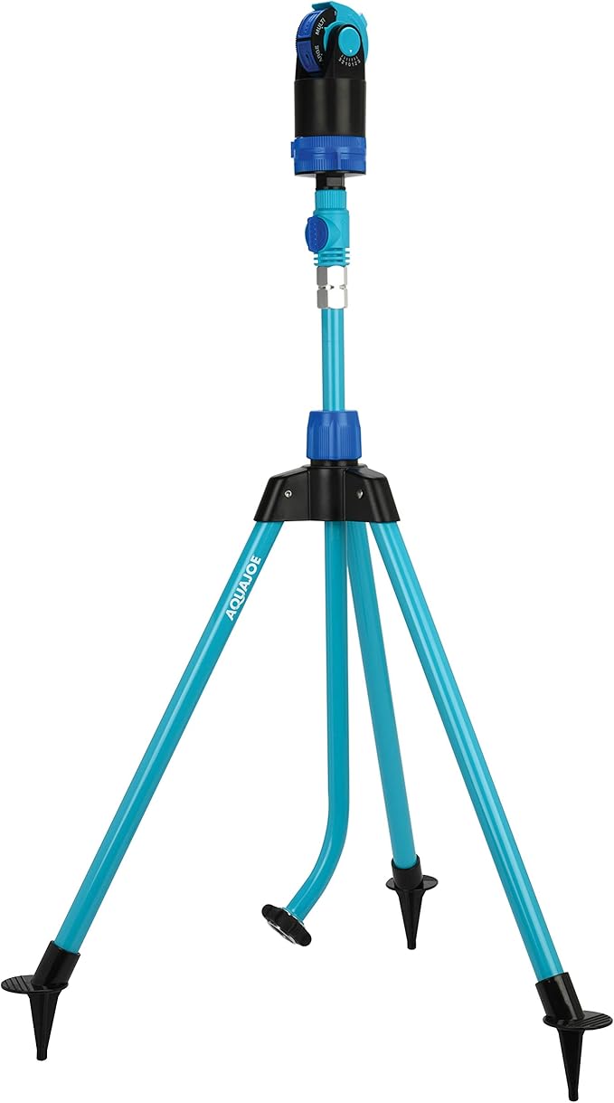 Aqua Joe AJ-6PSTB Indestructible Series 6 Pattern HD Sprinkler/Mister Combo, 360 Degree Coverage