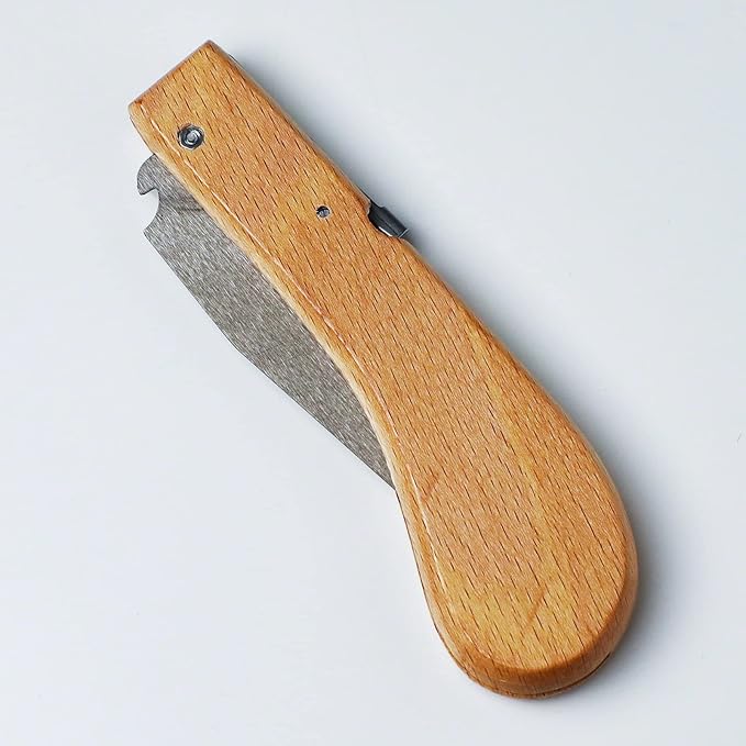 Wazakura Small Japanese Garden Folding Hand Saw 3.94in (100mm) for Woodworking and Bonsai, Mini Tree Pruning Saw Tool, Portable Knife Tool for Dry Wood, Outdoor Camping, Wood Cutting Made in JAPAN