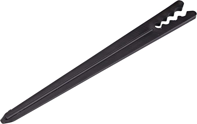 Raindrip 381050B 1/8-Inch - 1/4-Inch Heavy-Duty Tubing Support Stake for Drip Irrigation Supply Tubing and Drip Systems, 6-Inch Long, Plastic, 50-Pack, Black