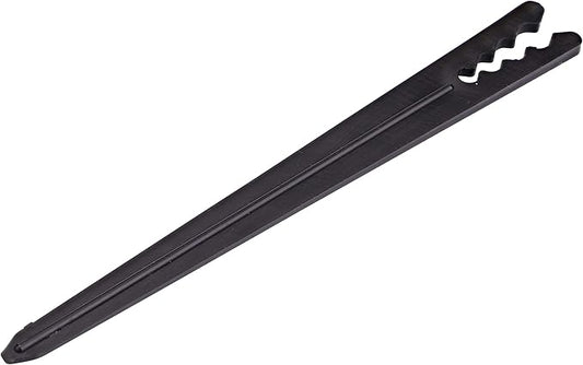 Raindrip 381050B 1/8-Inch - 1/4-Inch Heavy-Duty Tubing Support Stake for Drip Irrigation Supply Tubing and Drip Systems, 6-Inch Long, Plastic, 50-Pack, Black