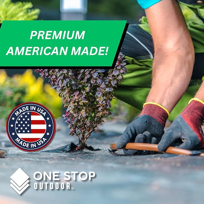 50' ft USA Made Premium 1/4-Inch Drip Irrigation Poly Supply Tubing, for Irrigation Drippers, Drip Emitters, and Drip Systems - Polyethylene (Works with Raindrip, Rainbird & More) (Brown 50')