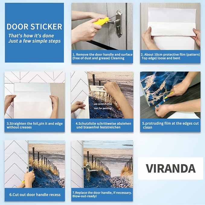3D Door Stickers Murals Peel and Stick - Wine Cabinet - Door Wallpaper Self-Adhesive Door Decals Removable PVC Waterproof Door Poster for Bedroom Living Room Door Wall Decoration 37.4 x 84.6 inch