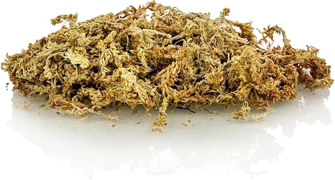Premium New Zealand Sphagnum Moss by Gardenera - 20 Quart - Organic Hand Mixed Long Fibered Sphagnum Moss Orchid (4 Bags of 5 Quart)