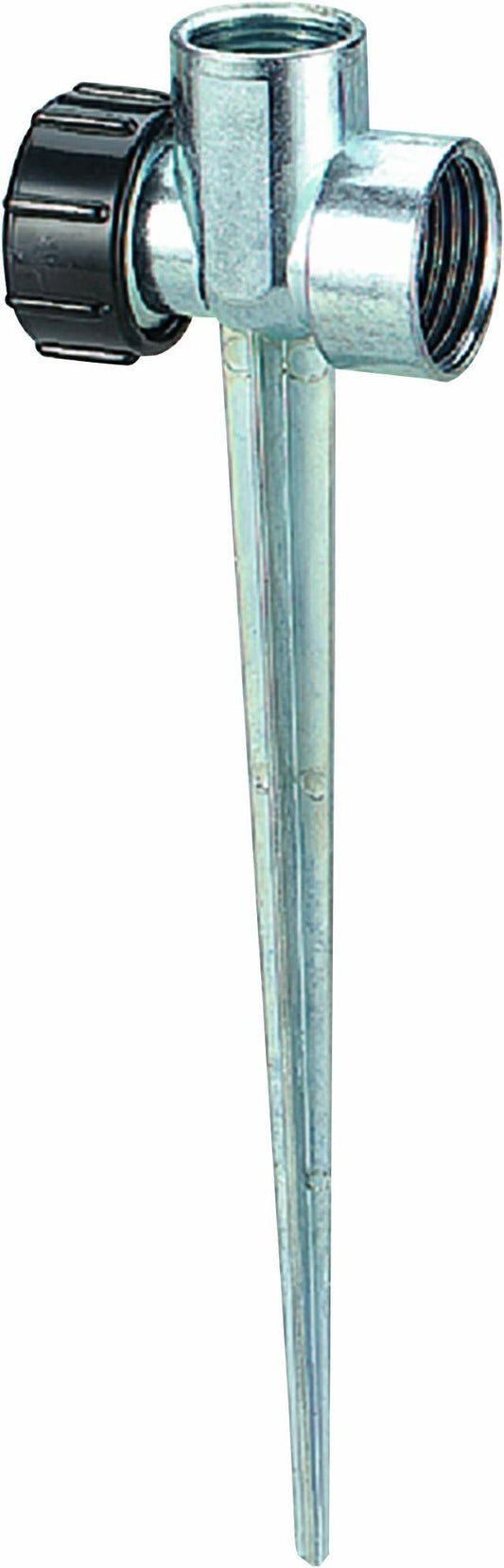 5-Pack Orbit Metal Flow-Thru Lawn Sprinkler Spike Base for 1/2" Yard Sprinklers, 58034N