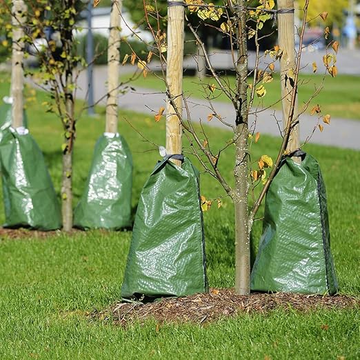 vensovo 4 Pack Tree Watering Bag - 20 Gallon Slow Release Tree Watering Bag, Tree Automatic Irrigation Bag with Zipper