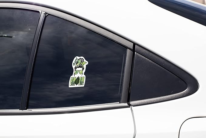 Plant Mom Sticker Vinyl Decal Bumper Sticker Accessories Plantmom Succulent Plantlover Gardner Plantaholic Wildflowers Gardening Houseplant Flower Floral Summer Outdoor Indoor CS1163-2PK