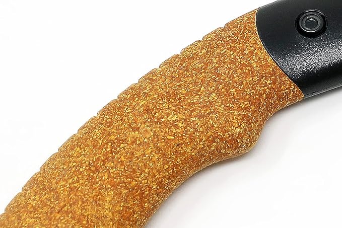 KAKURI Japanese Pruning Saw with Sheath 8.2" Made in JAPAN, Japanese Hand Pull Saw for Gardening and Camping, Non-Slip Cork Handle