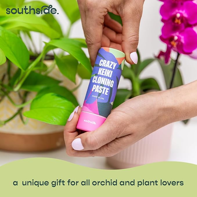 Keiki Cloning Paste by Southside Plants - Miracle Growth for Orchids & Houseplants - Generate New Life with Cytokinin, Hormones & Vitamins - 0.25oz x 3