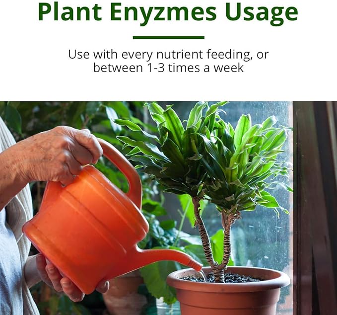 Humboldts Secret Plant Enzymes – Best Plant and Root Enzymes – 7000 Active Units of Enzyme per Milliliter – Quality Plant Food and Plant Fertilizer – Highly Concentrated – 2 Ounce