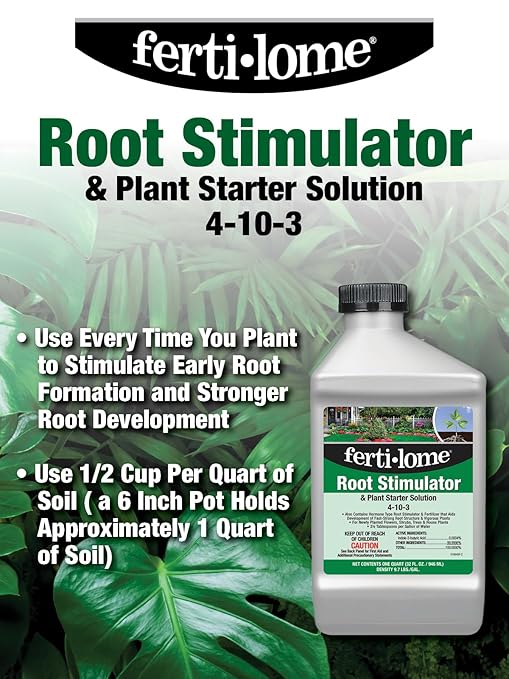Fertilome (10645) Root Stimulator & Plant Starter Solution 4-10-3 (32 oz)
