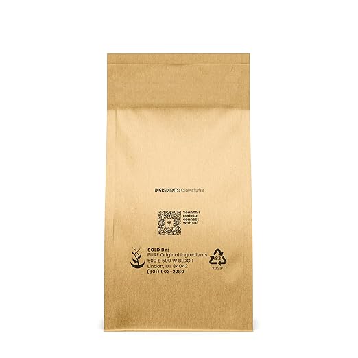 Pure Original Ingredients Calcium Sulfate (2 lb) Baking, Water Treatment & Gardening