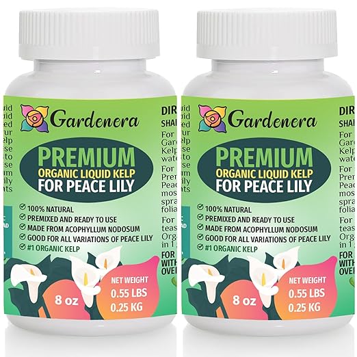 Concentrated Kelp & Seaweed Extract for Strong and Resilient Peace Lilies - 16 oz