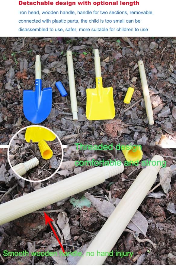 Mini Garden Tools- Kids Gardening & Lawn Care Hand Tools/Small Patio, Lawn & Garden Tools Set (Broom)