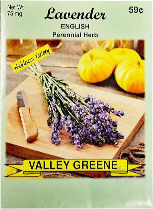 Set of Flower Seed Packets! Flower Seeds in Bulk - Great for Creating The Garden of Your Dreams! (200, Lavender)