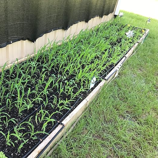 Garden Grid Connection Manifold | Connect Neighboring Garden Grids or Just 1 and/or Daisy-Chain from Manifold to Manifold with Garden Hoses to Connect Many Garden Grids | 6” Height