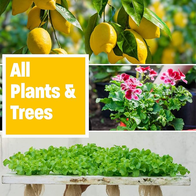 Humboldts Secret Golden Tree: Best Plant Food for Plants & Trees - All-in-One Concentrated Additive - Vegetables, Flowers, Fruits, Lawns, Roses, Tomatoes & More (64 Ounce)
