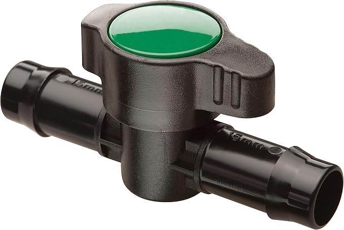 Rain Bird BVAL50-1S Drip Irrigation 1/2" Barbed Valve, Male x Male