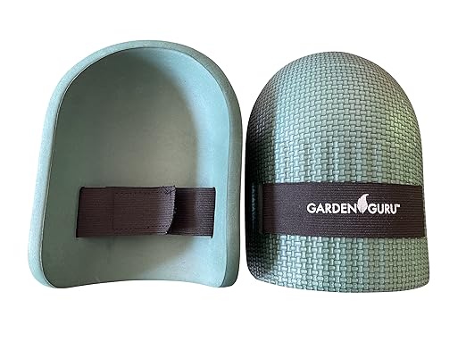 GARDEN GURU Home & Gardening Knee Pads – Waterproof EVA Foam Cushion, Soft Inner Liner, Comfortable Fit with Adjustable Straps