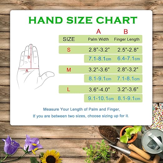 HLDD HANDLANDY Long Sleeve Leather Gardening Gloves,Puncture resistant,Breathable Pigskin Leather Gauntlet,Rose Pruning Floral Gauntlet Garden Gloves For Women and Men (Medium, Beige)