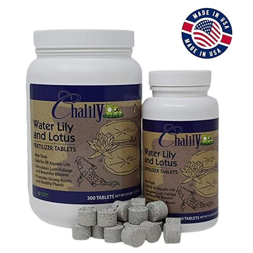 Aquatic Plant Fertilizer for Water Lily and Lotus | Great for Use in a Pond & Aquarium | Perfect Plant Food (60 Count)