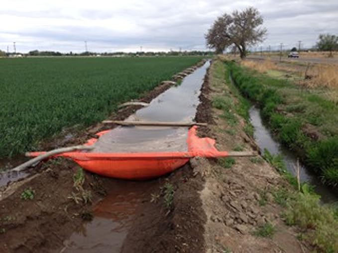 Dry Top 77100 7 x 100 Orange Irrigation Dam Roll, 7' x 100'