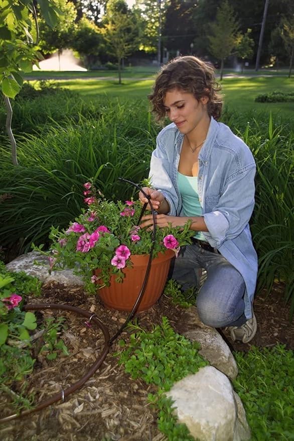 Rain Bird SW10-30PS Drip Irrigation Spot Watering Dripper/Emitter, 1 Gallon Per Hour, 30-Pack