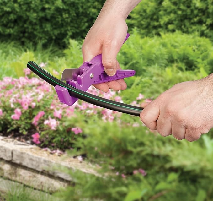 Rain Bird TC/1PKS Drip Irrigation Tubing Cutter, Cuts All Sizes of Drip Tubing up to 3/4”,Purple