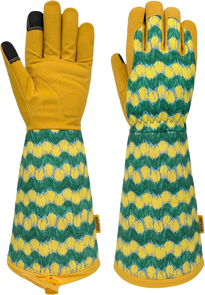 Gardening Gloves for Women and Men, Thorn Proof&Puncture Resistance Garden Gloves,Gauntlet Gloves,Gifts