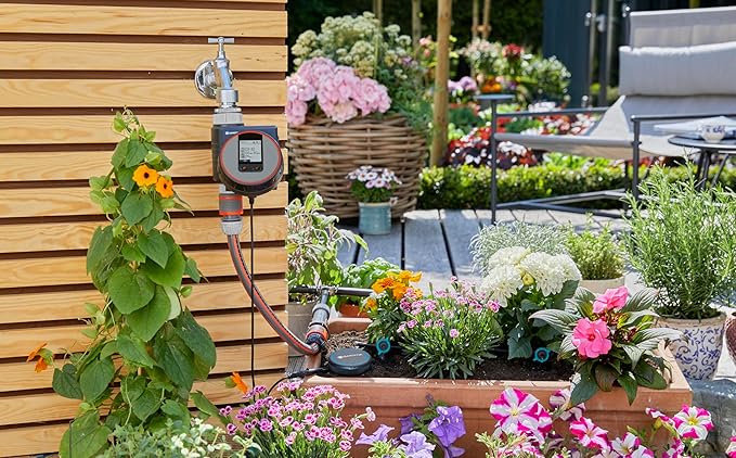 Gardena Soil Moisture Sensor: Automatic Irrigation, can be Used Directly on The Lawn, 5 m Long Connection Cable, can be Extended with Extension Cable (01867-20)
