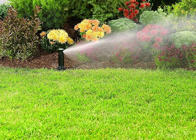 Orbit 2 Pack (4 Total Sprinklers) Voyager Gear Drive Sprinkler Head for Large Area Yard Watering - 2 Pack…