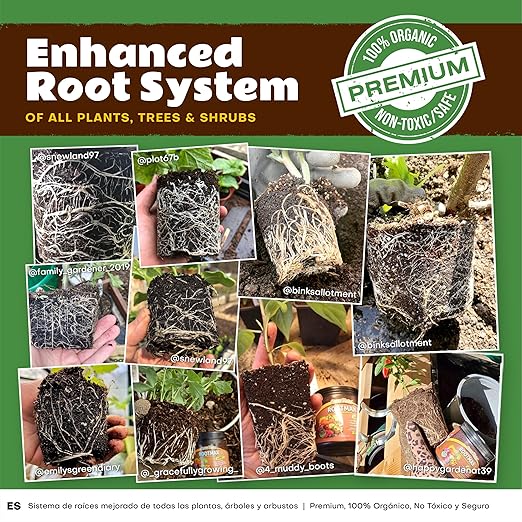 RootMax - Mycorrhizal Fungi Rooting Powder (75 g/2.64 oz) | 50X More Potent Than Rooting Hormone for Cuttings | Enhanced Formula for Bigger Roots | Treats Upto 15 Plants