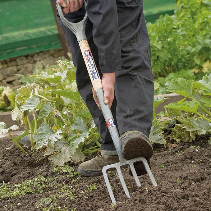 Spear & Jackson 1680NB Neverbend Carbon Steel Digging Fork 99.5 x 20.5 x 10 cm