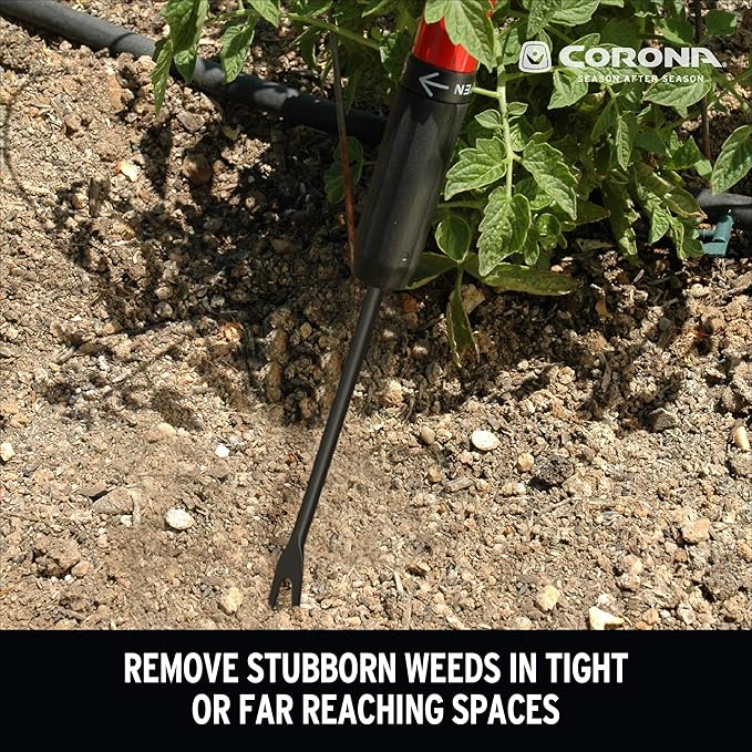 Corona GT3040 GT 3040 Extendable Handle Weeder, Red