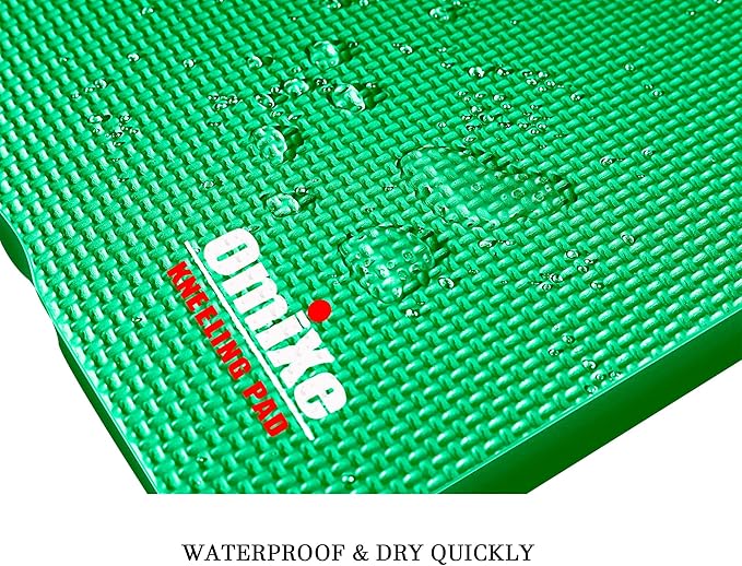 Extra Thick Kneeling Pad Comfy Foam Kneeler Mat Garden Knee Pad Cushion for Gardening Planting Yard Work Prayer Yoga Mechanic Exercise Workout Baby Bath 18 x 11 x 1.5 Inch Large Green 2 Pack