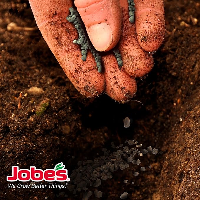 Jobe’s Organics Granular Garden Fertilizer, Easy Plant Care Fertilizer for Herb Gardens, 4 lbs Bag