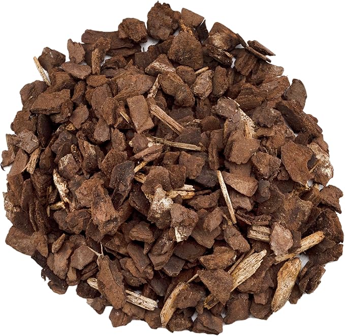 Houseplant Mulch (2 Quarts), Small Bark Wood Chips for Indoor, Patio, Potting Media, and Much More!