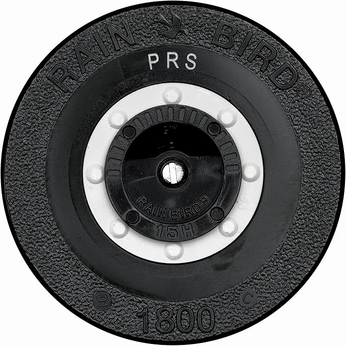 Rain Bird 1804APPR25 Pressure Regulating (PRS) Professional Pop-Up Sprinkler, Adjustable 0° to 360° Pattern, 8' - 15' Spray Distance, 4" Pop-up Height